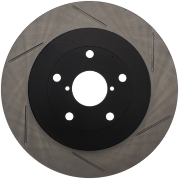 Picture of Sport Slotted Brake Rotor; Rear Left