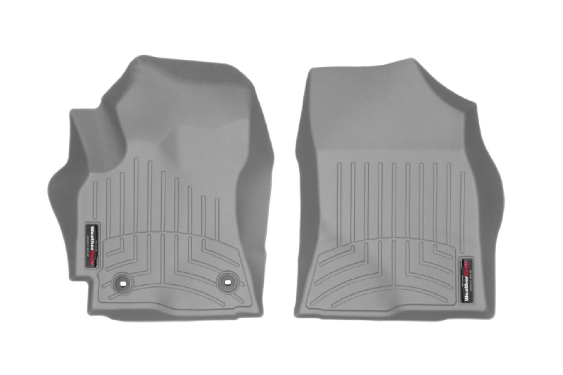Picture of WeatherTech WT FloorLiner-Front-Grey Floor Mats - 4611641