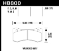 Picture of Hawk Performance HAWK Ceramic Brake Pad Sets - HB800Z.670