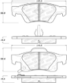 Picture of Sport Brake Pads with Shims and Hardware