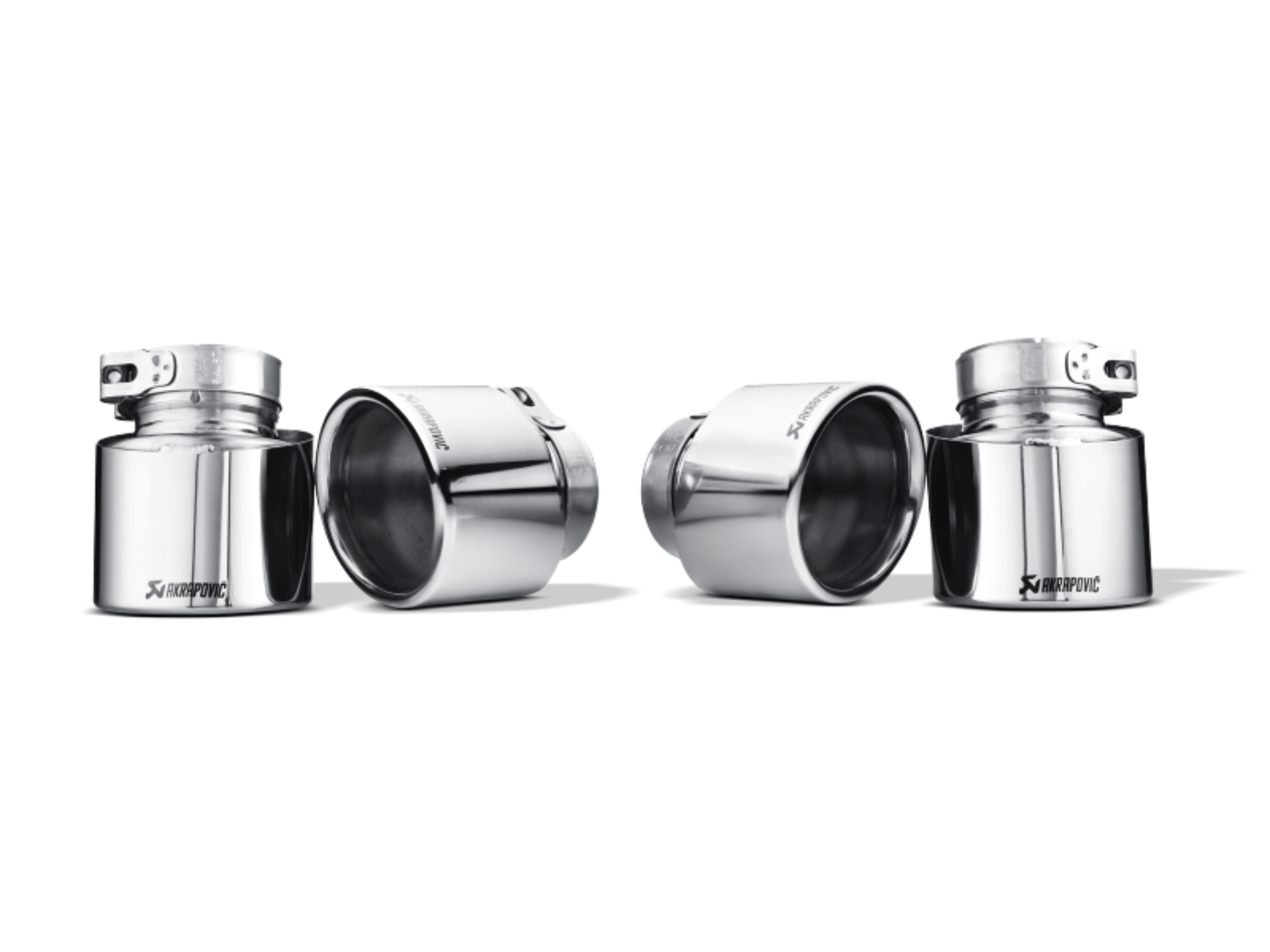 Picture of Akrapovic AKR Tail Pipe Set-Titanium - TP-T/P/2