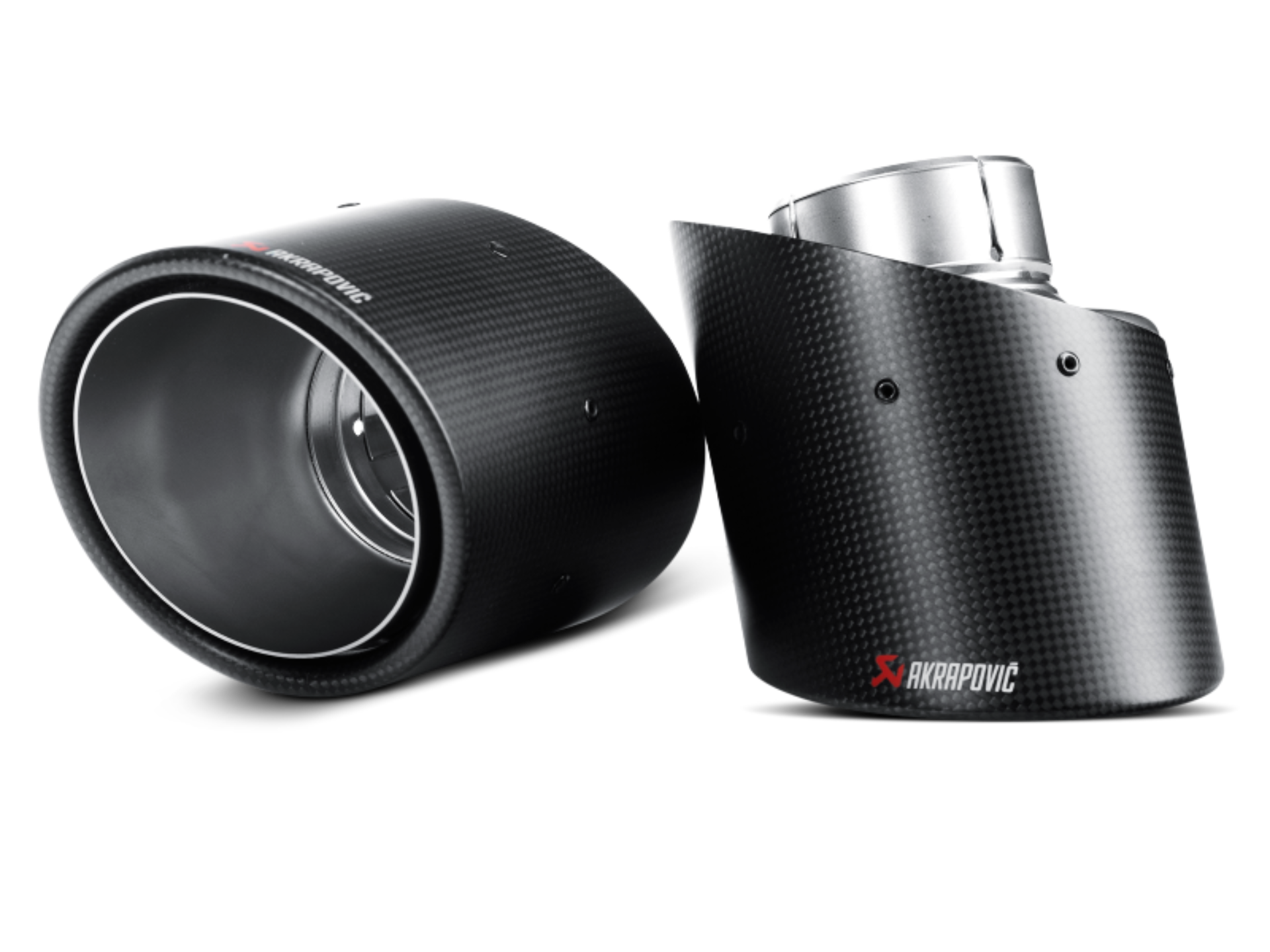 Picture of Akrapovic AKR Tail Pipe Set-Carbon - TP-CS/1