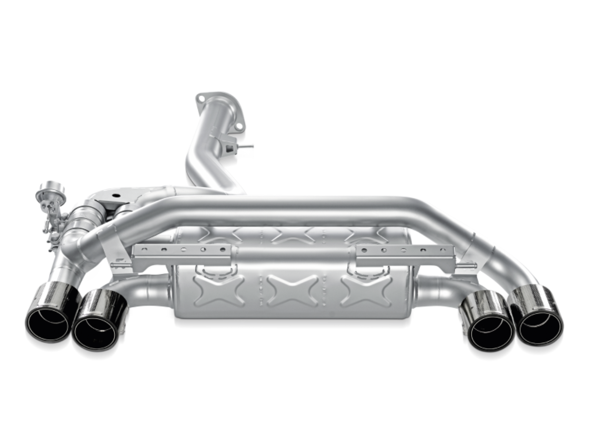 Picture of Akrapovic AKR Slip-On Line-Titanium Muffler - M-BM/T/4H
