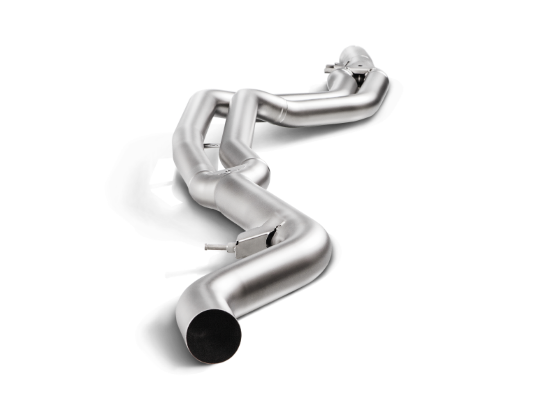 Picture of Akrapovic AKR Evo Link Pipe-SS Connecting Pipes - E-BM/SS/3