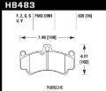 Picture of Hawk Performance HAWK DTC-80 Brake Pad Sets - HB483Q.635