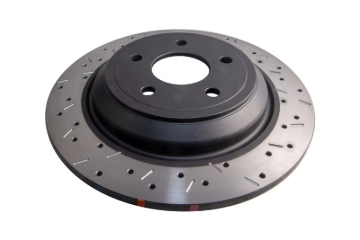 Picture of DBA 4000 Slot&Drill Rotors Brake Rotors - DBA42969BLKXS