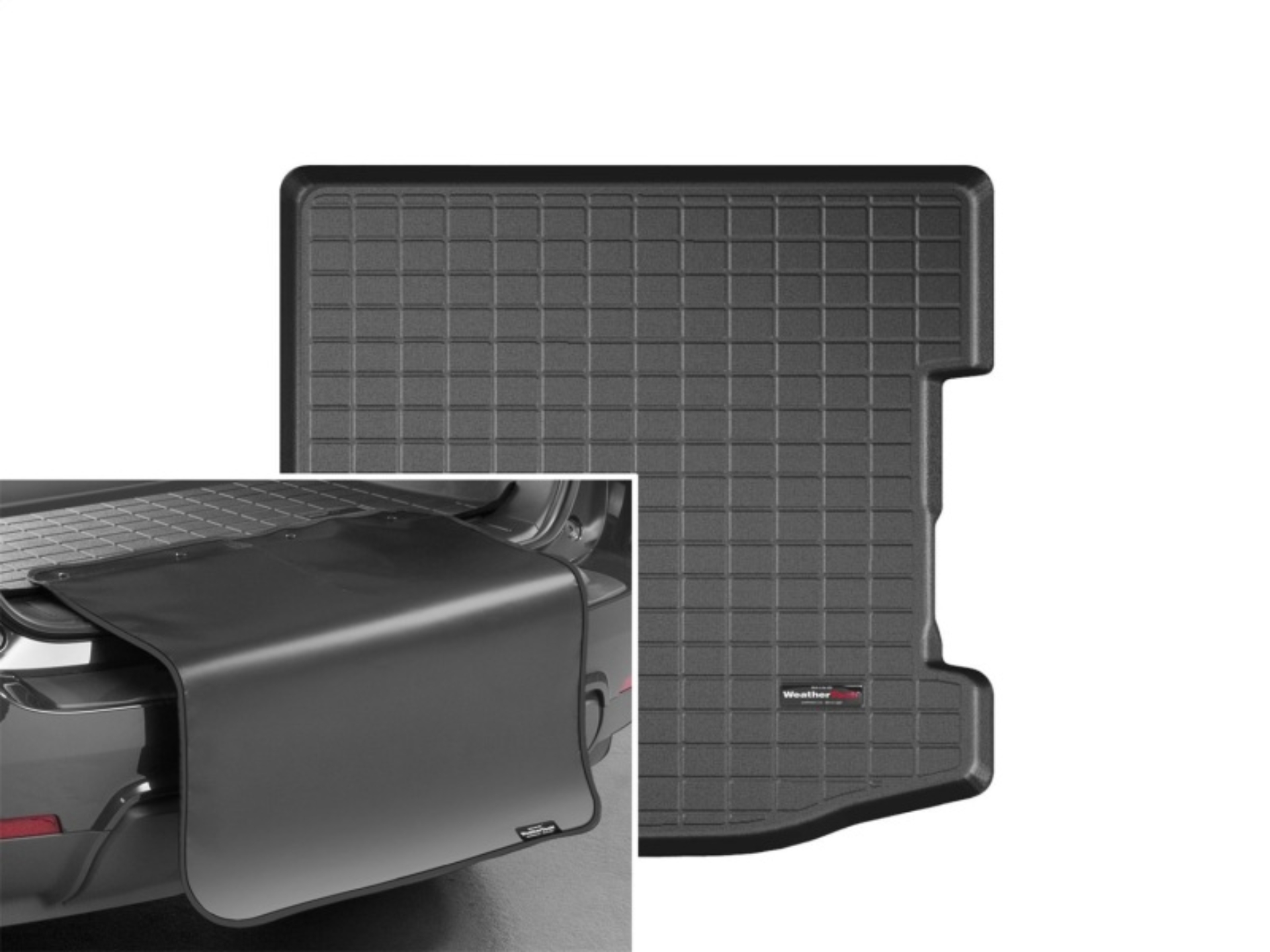 Picture of WeatherTech WT Cargo Liners-Black Floor Mats - 40547SK