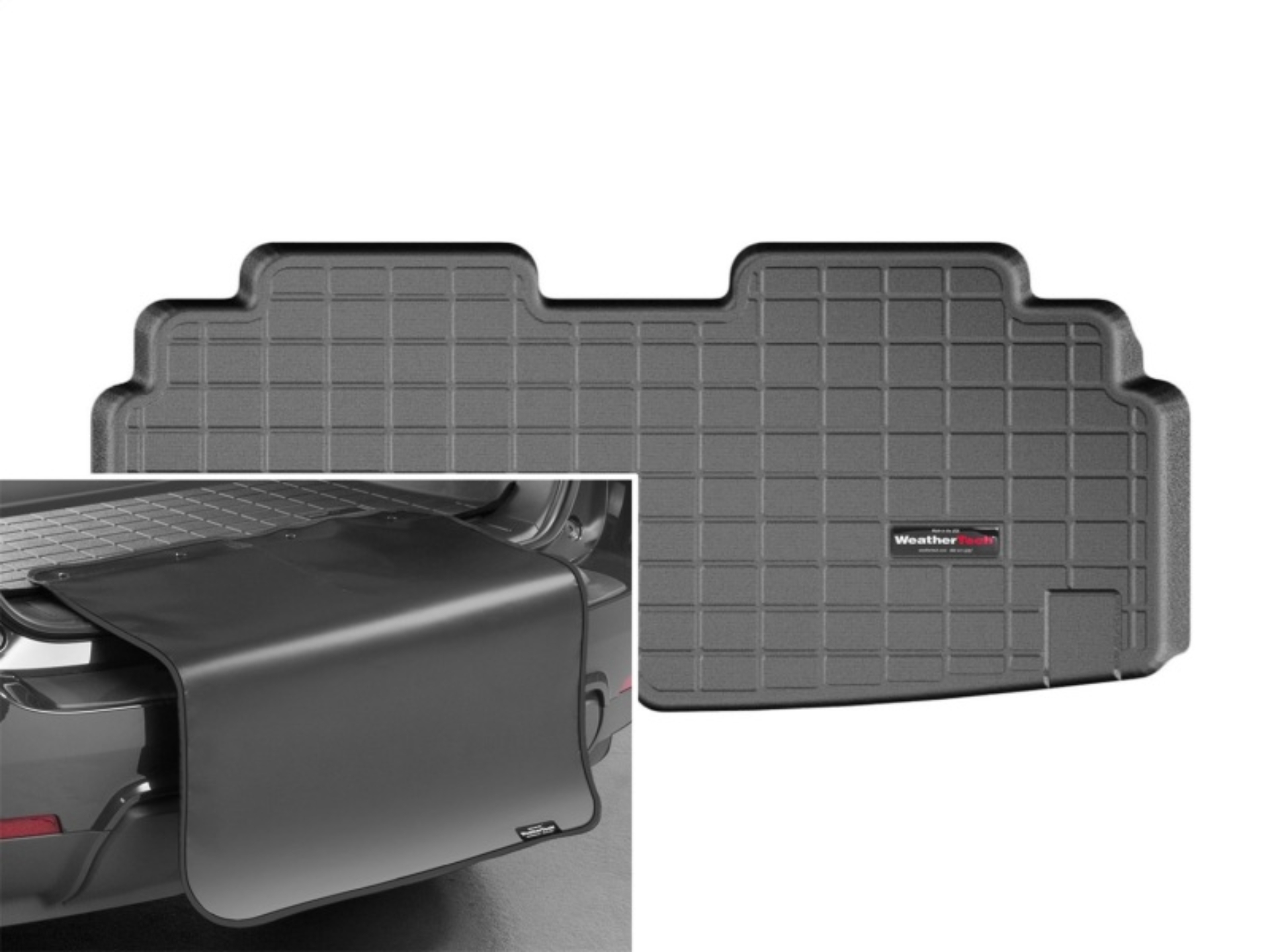 Picture of WeatherTech WT Cargo Liners-Black Floor Mats - 40700SK