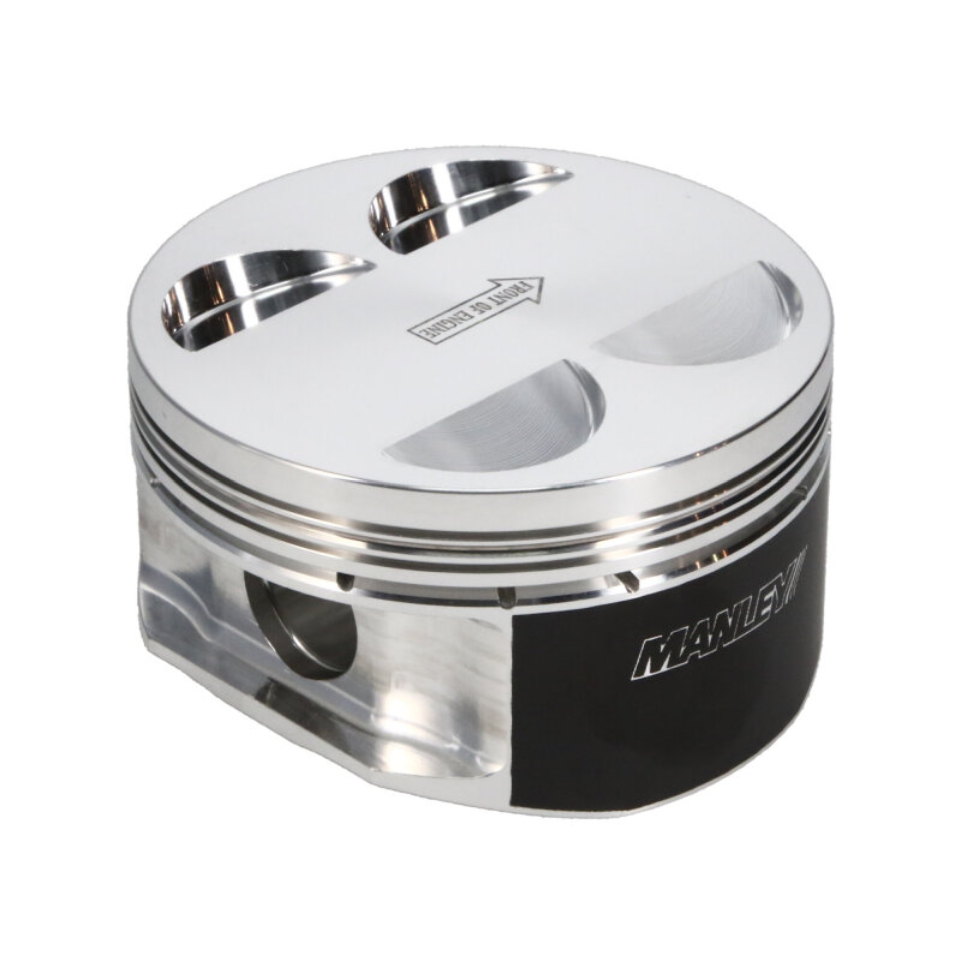 Picture of Manley Nissan 3.8L VR38DETT Piston Set - 99.00 mm Bore 1.350 in. CH, -2.00 CC