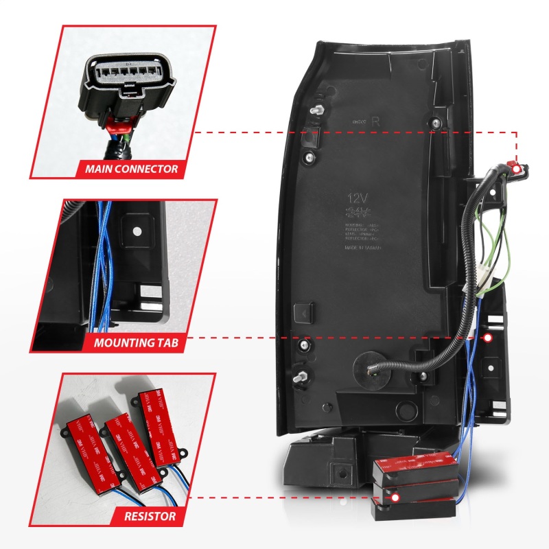 Picture of ANZO ANZ LED Taillights - 311279