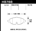 Picture of Hawk Performance HAWK HPS 5.0 Brake Pad Sets - HB788B.745