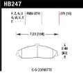 Picture of Hawk Performance HAWK DTC-50 Brake Pad Sets - HB247V.575