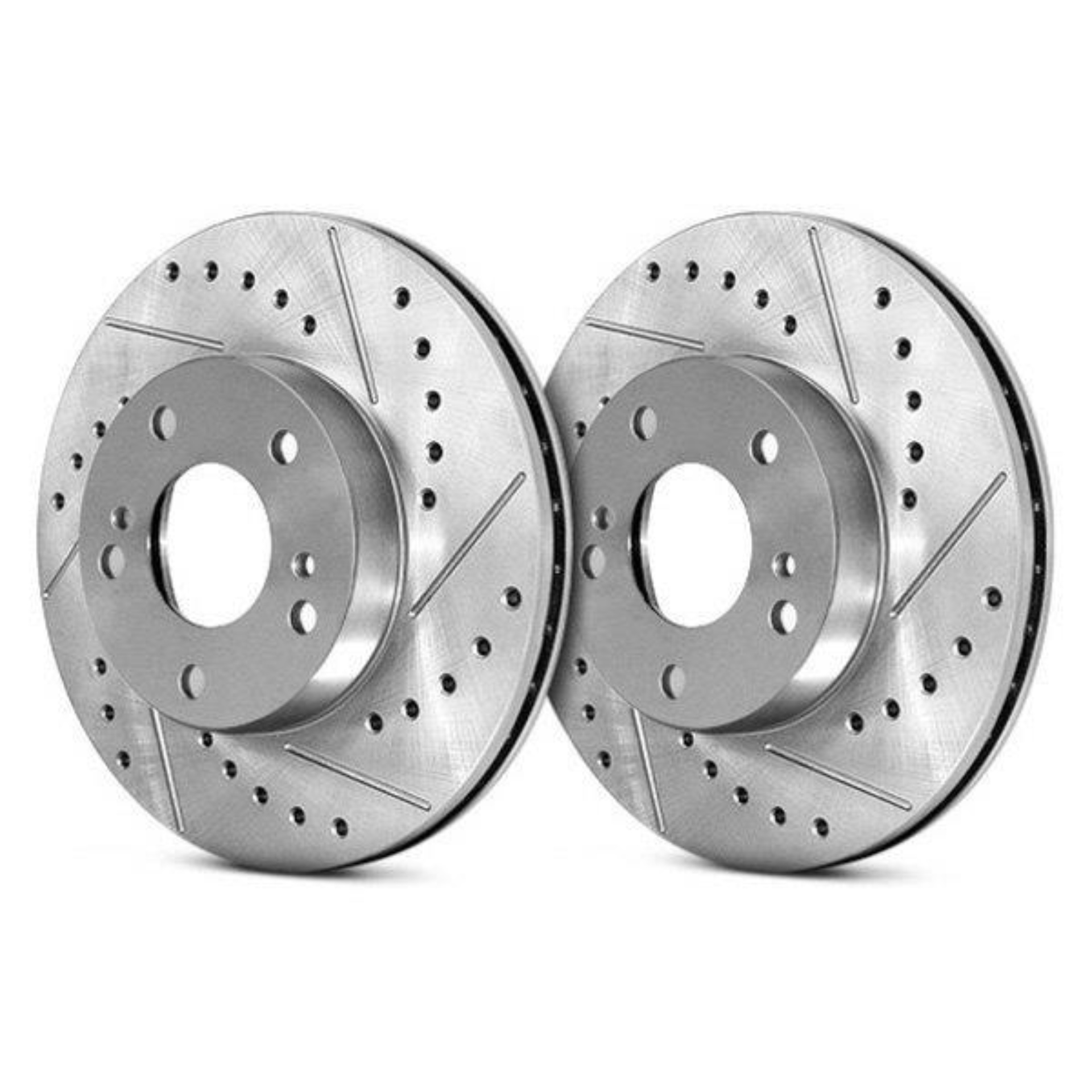 Picture of Select Sport Drilled and Slotted Brake Rotor; Rear Left