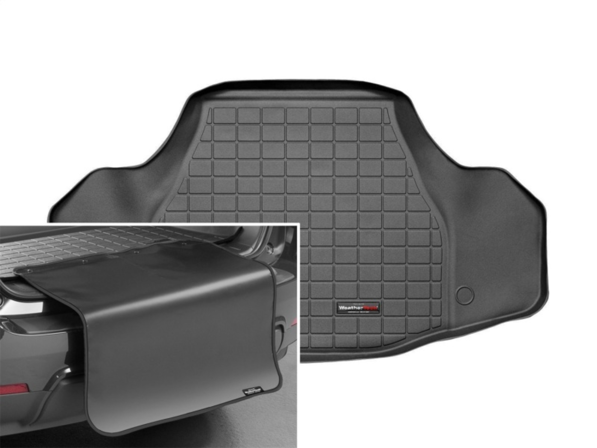 Picture of WeatherTech WT Cargo Liners-Black Floor Mats - 40402SK