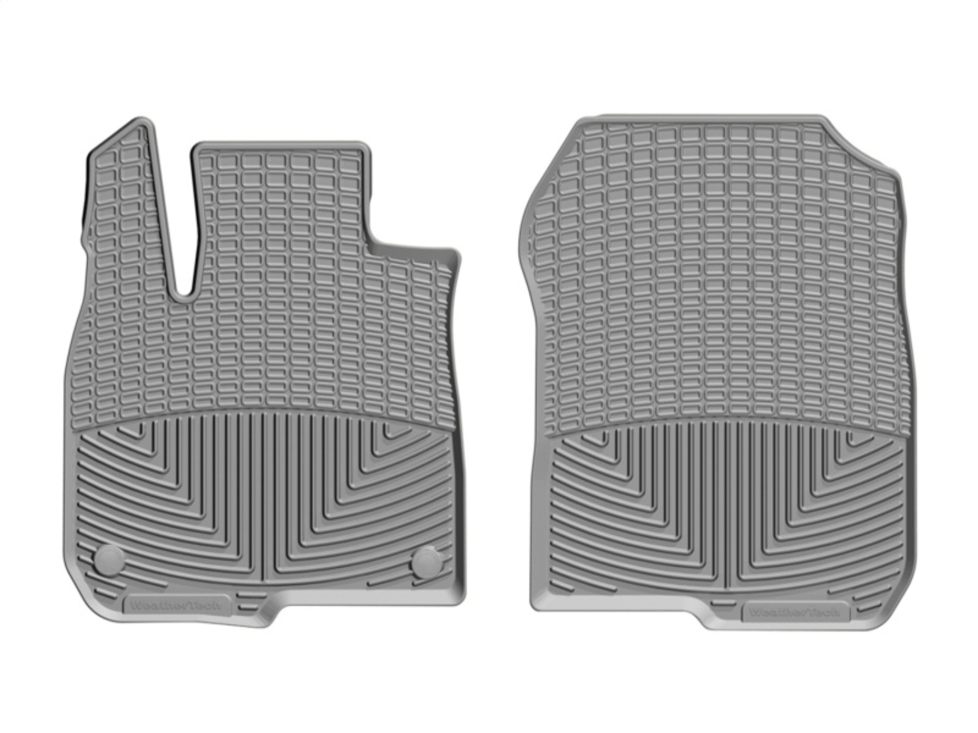 Picture of WeatherTech WT Rubber Mats-Front-Grey Floor Mats - W419GR