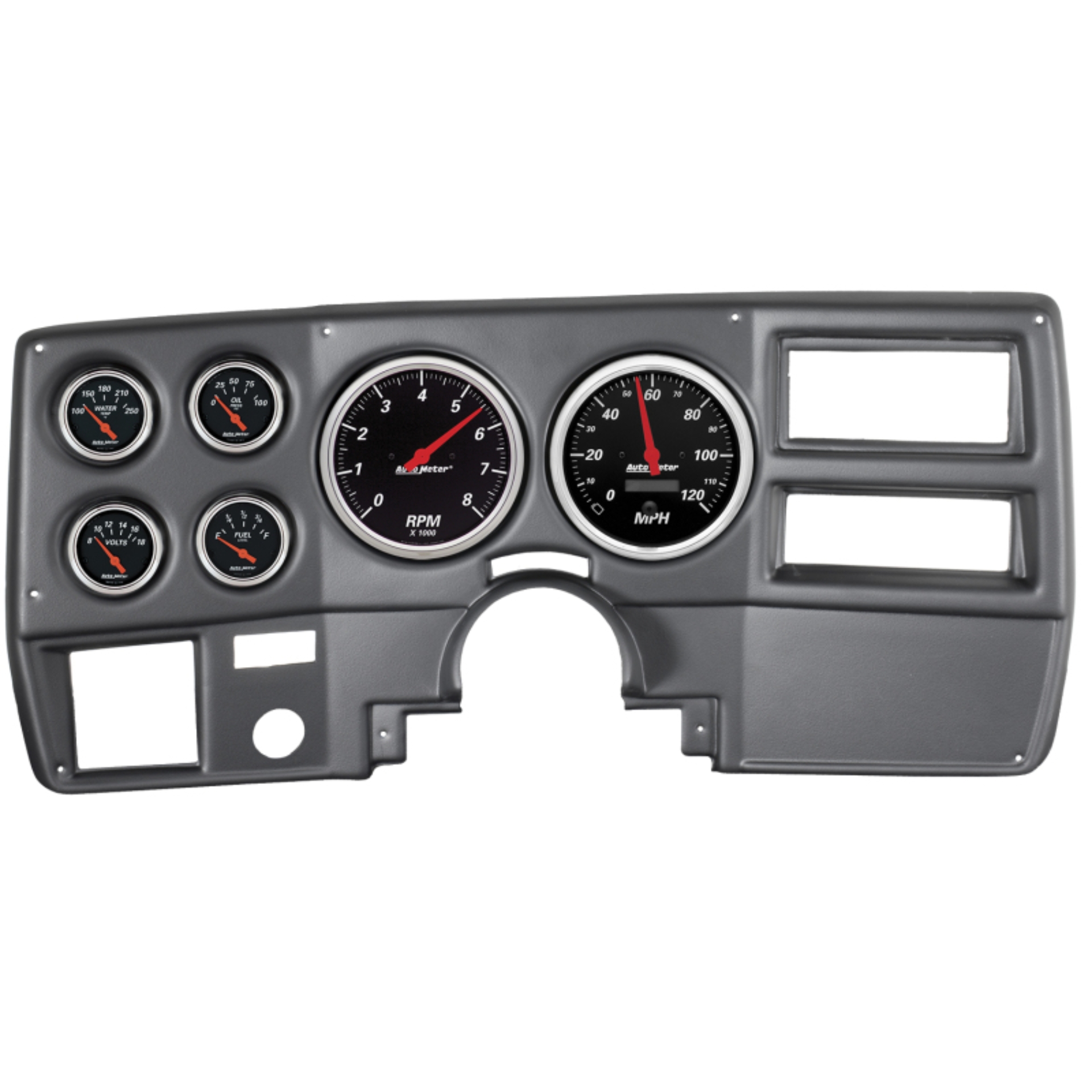 Picture of AutoMeter AM Designer Black Gauges - 7027-DB