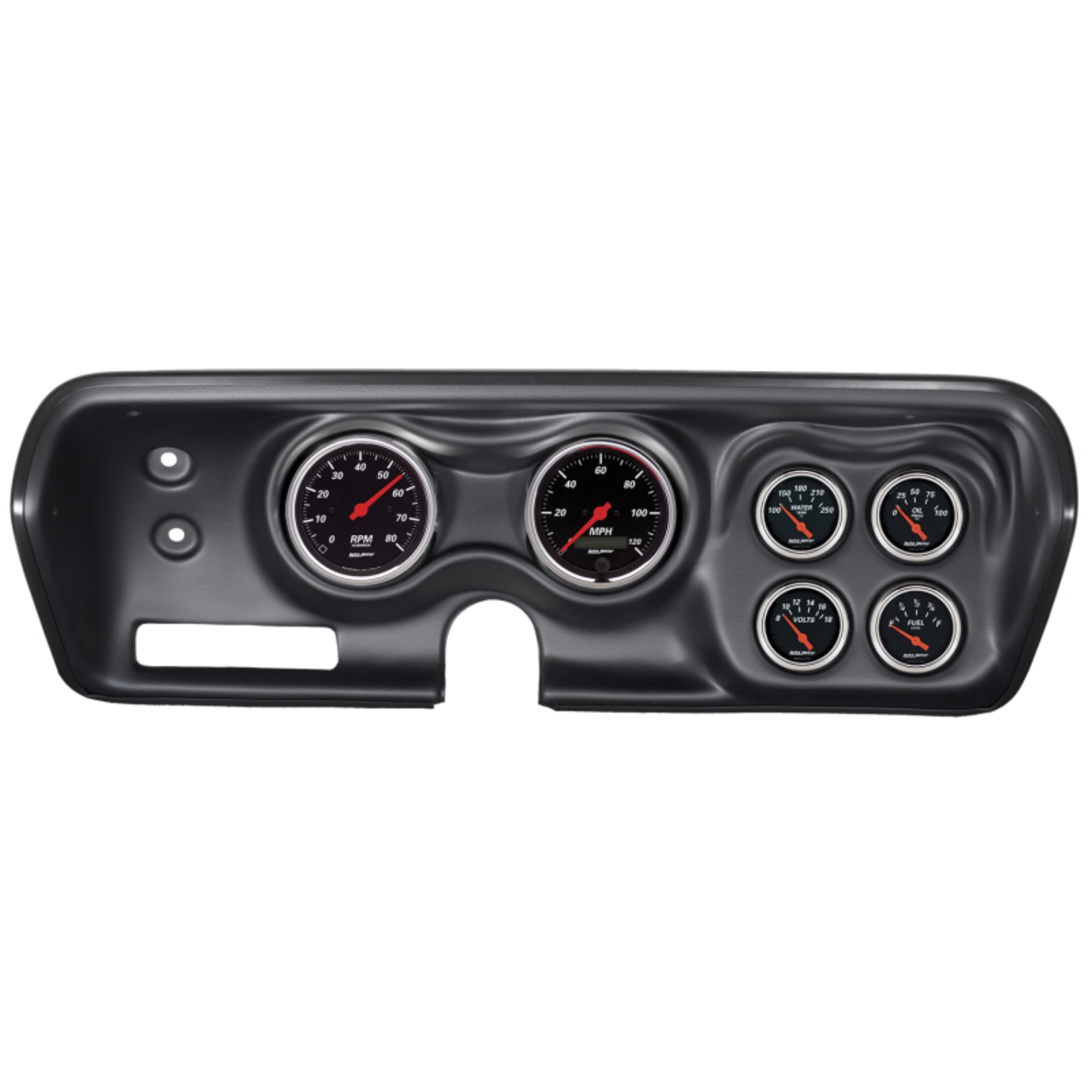 Picture of AutoMeter AM Designer Black Gauges - 7030-DB
