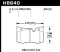 Picture of Hawk Performance HAWK DTC-60 Brake Pad Sets - HB640G.550