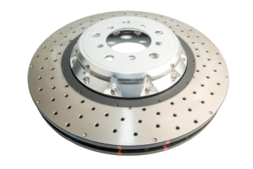 Picture of DBA 5000 Series Drilled Rotors Brake Rotors - DBA52280SLVXD
