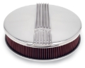 Picture of Classic Series Polished Round Air Cleaner for Single 4-bbl Carb-3in. Element