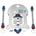 Picture of Fuel Pressure Regulator Kit - Single Regulator, Dual Outlet, Standard-Flange