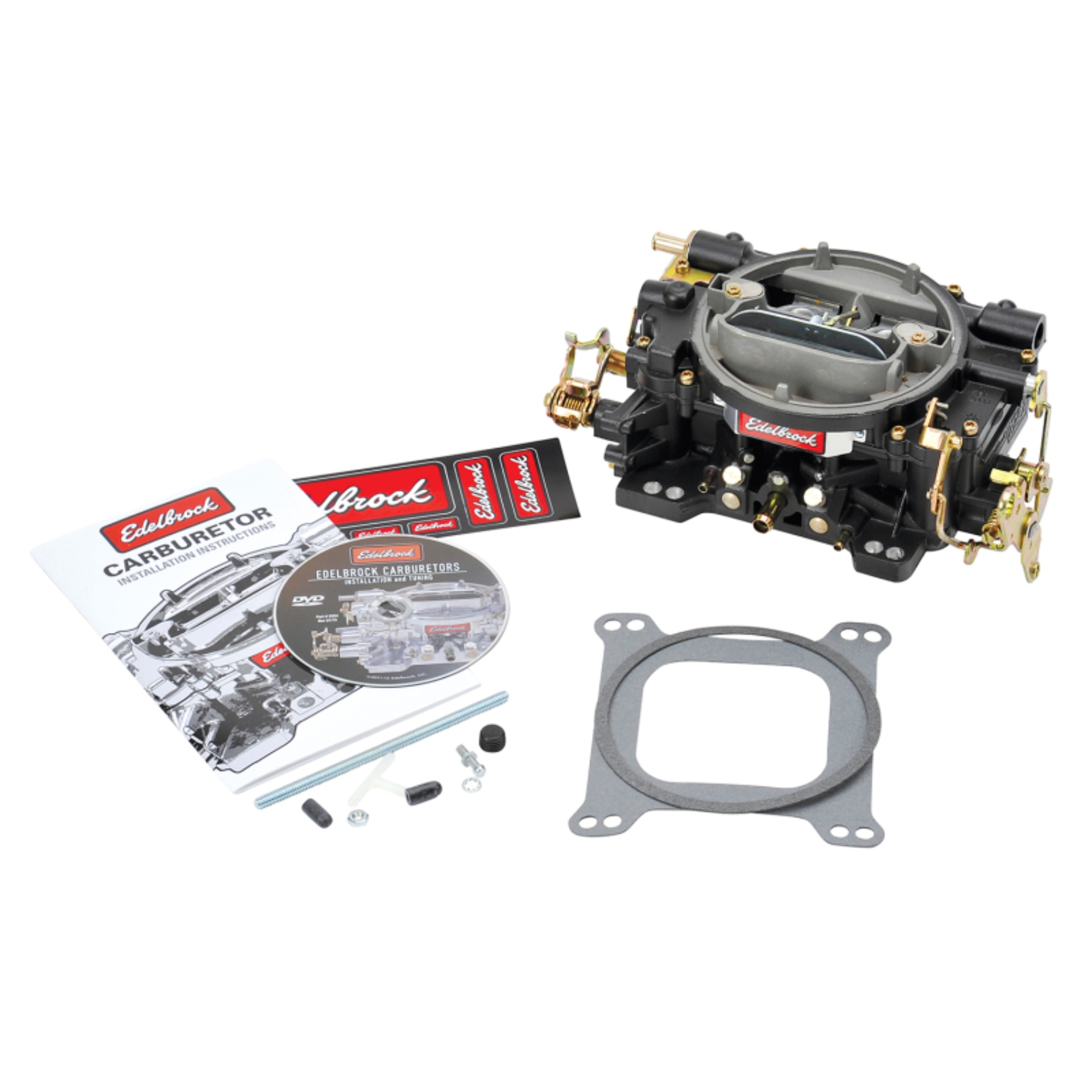 Picture of Performer Carb #14073 750 CFM W/ Manual Choke, Black Powder Coated (Non-EGR)