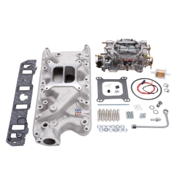 Picture of Single-Quad Manifold and carb Kit for Small-Block Ford 289-302