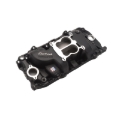 Picture of Performer 2-O Intake Manifold for 1965-90 Big-Block Chevy; Black Finish