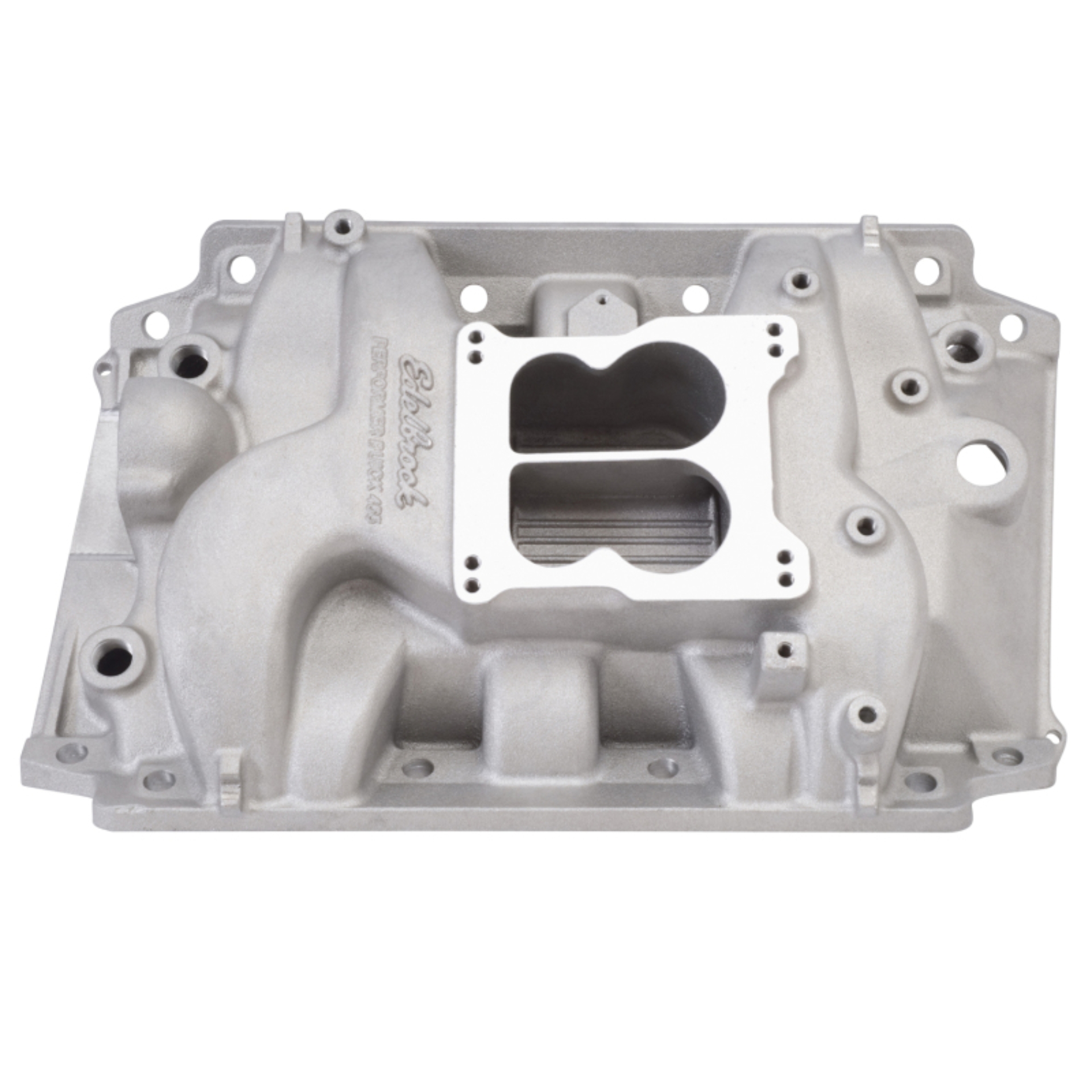 Picture of Performer Intake Manifold for Buick 400-455 V8; Non-EGR; Satin Finish