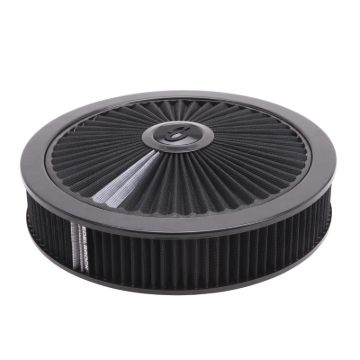 Picture of Pro-Flo Black Round 14" Air Cleaner with 3" Pro-Flo Element (Black)