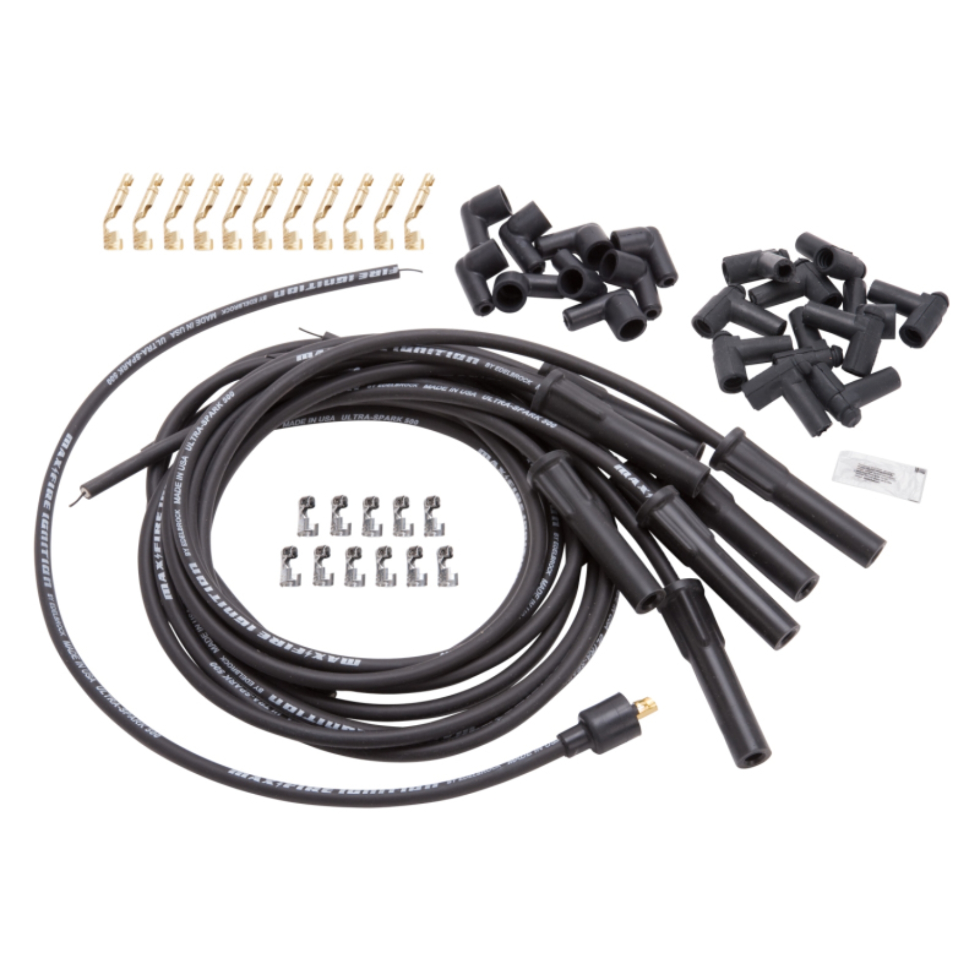 Picture of Max-Fire (Ultra-Spark 500) Universal Flex Boot Plug 500 ohm Wire Set
