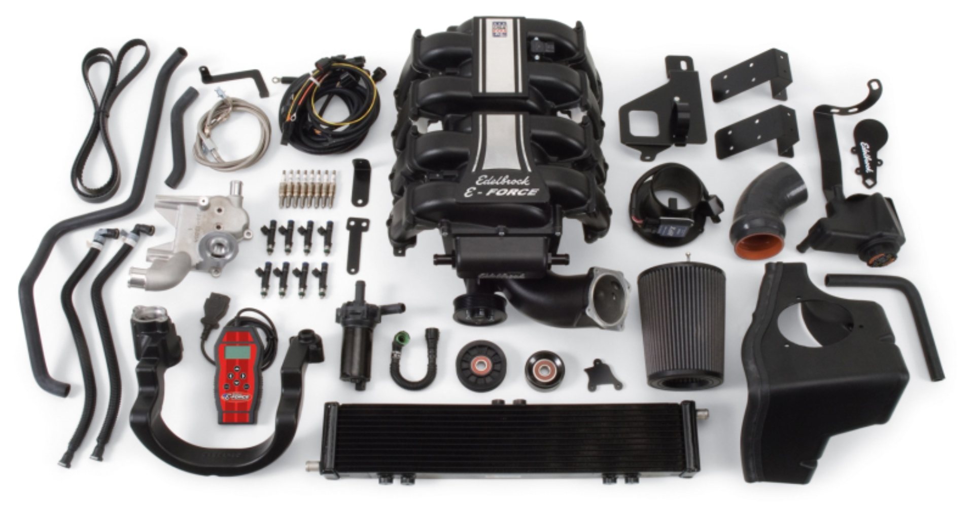 Picture of Edelbrock Stage 1 Supercharger Kit #1581 For 2004-08 Ford F-150 5.4L 3V W/ Tune