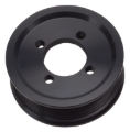 Picture of Edelbrock Competition Supercharger Pulley #15821 3.25 in. 6-Rib; Black Anodized