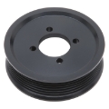 Picture of Edelbrock Competition Supercharger Pulley #15825 3.75 in. 6-Rib; Black Anodized