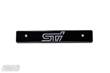 Picture of Turbo XS TXS License Plate Relocation - WS08-LPD-BLK-STI