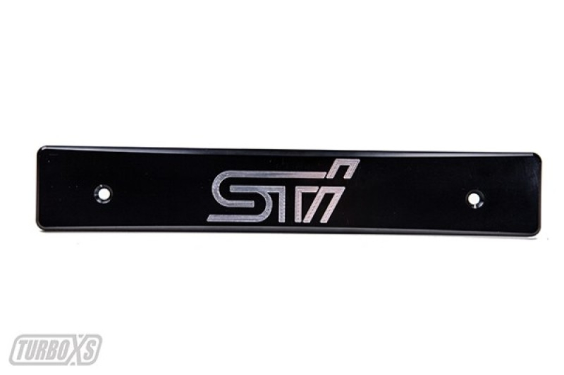 Picture of Turbo XS TXS License Plate Relocation - WS15-LPD-BLK-STI