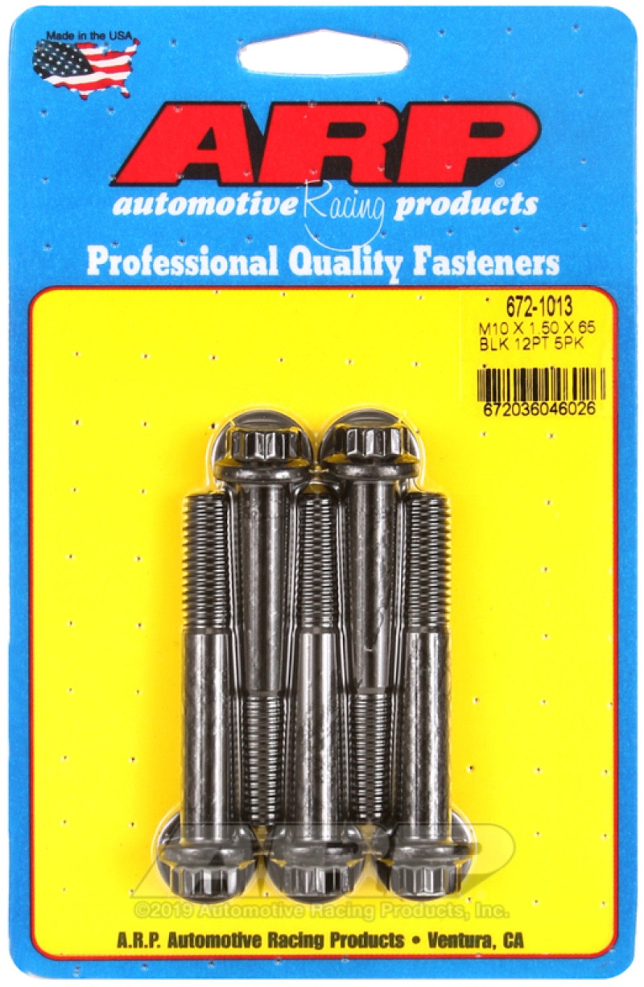 Picture of ARP Chromoly Bolts - 672-1013