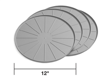 Picture of WeatherTech WT Coasters & Surface Protectors Home Accessories - 8A12CSTGR