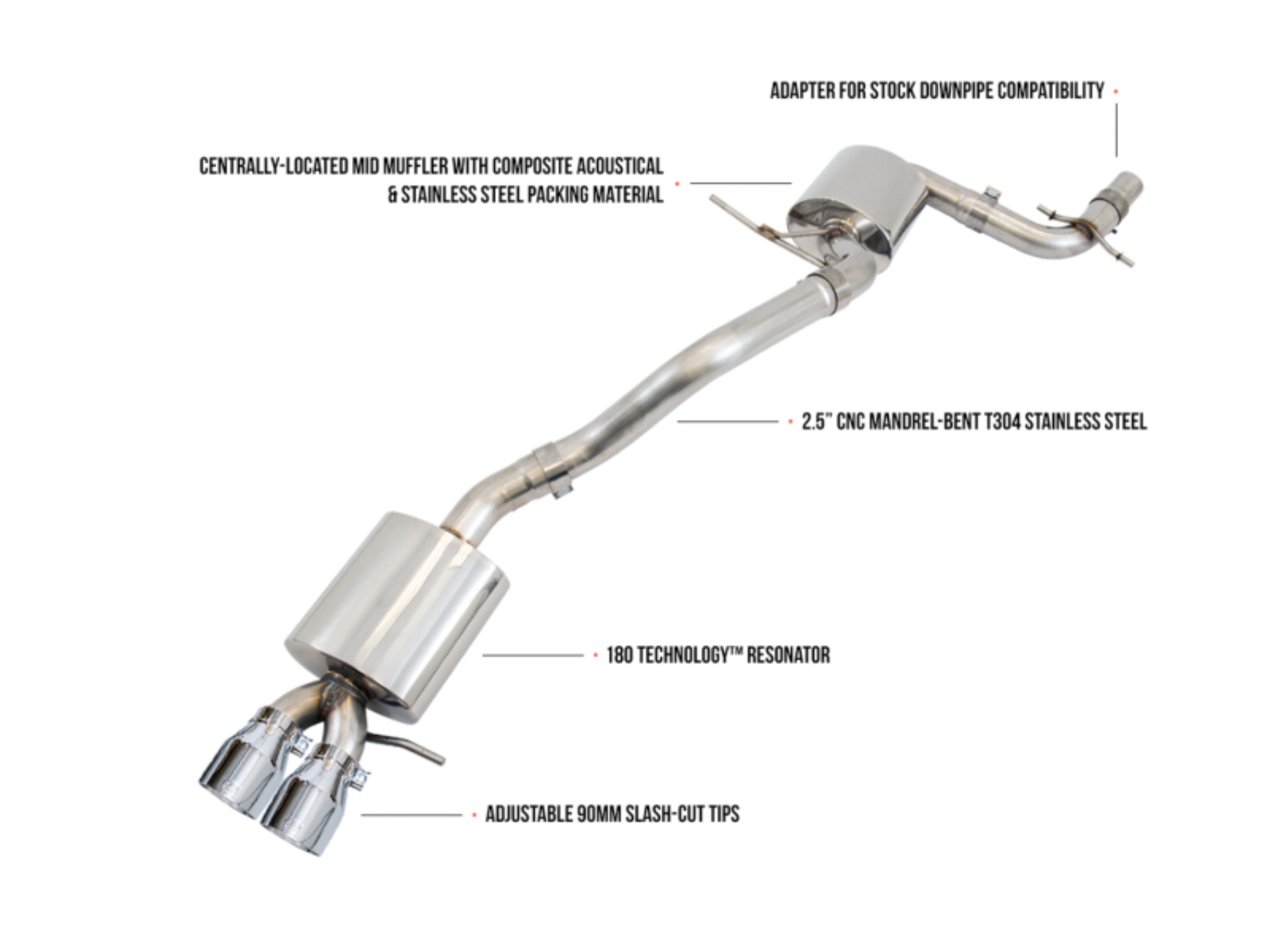 Picture of AWE Tuning AWE Cat-Back Touring - 3015-22062