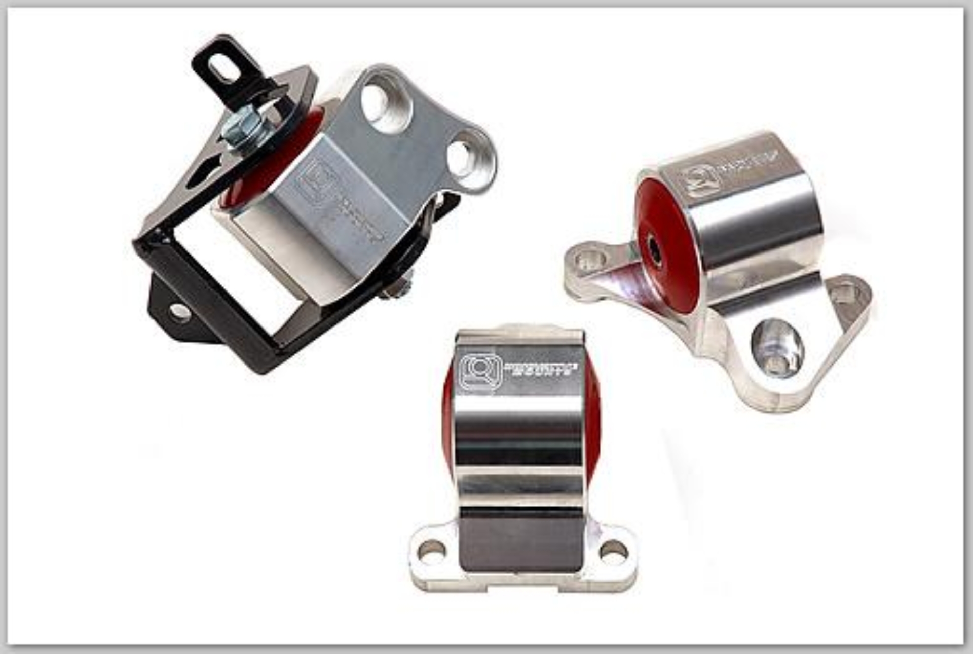 Picture of Innovative Mounts INM Blk Alum Mount Kit-85A Engine Mounts - B10050-85A-BA