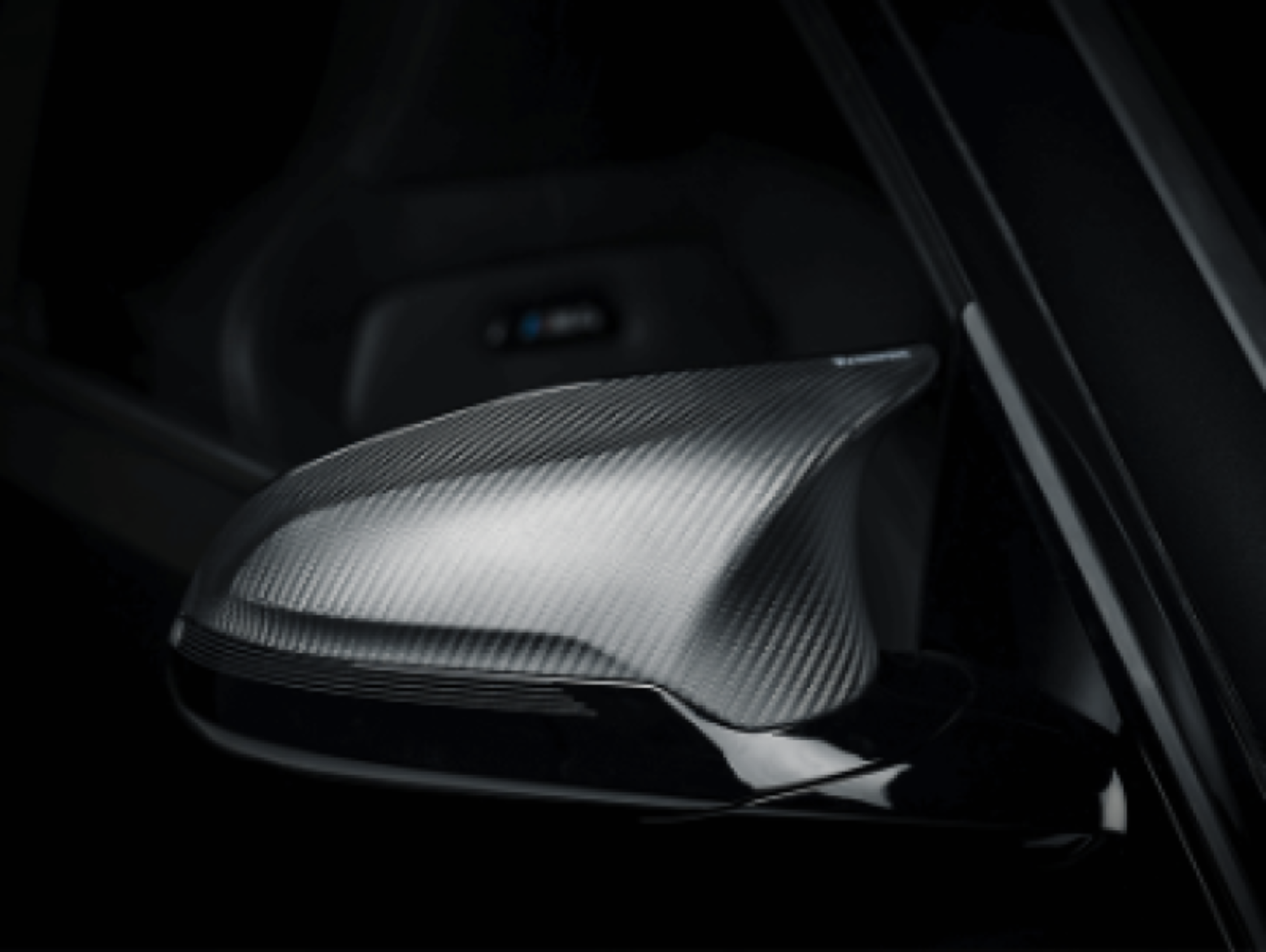 Picture of Akrapovic AKR Mirror Caps Exterior Trim - WM-BM/CA/2/M