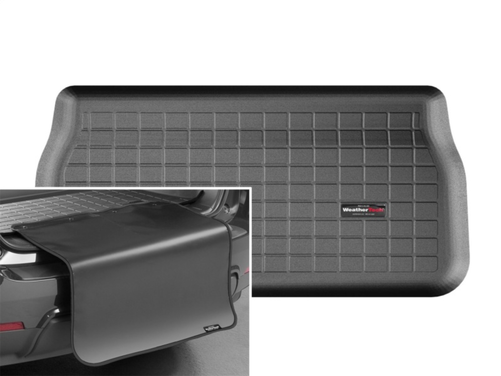 Picture of WeatherTech WT Cargo Liners-Black Floor Mats - 40950SK