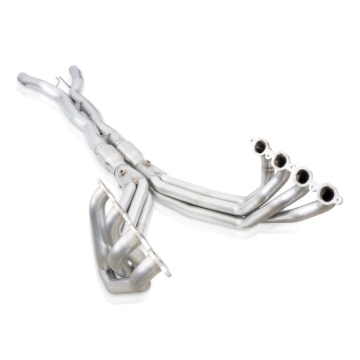 Picture of Stainless Works 2014-18 Chevy Corvette 2" Headers with High-Flow Cats and X-Pipe