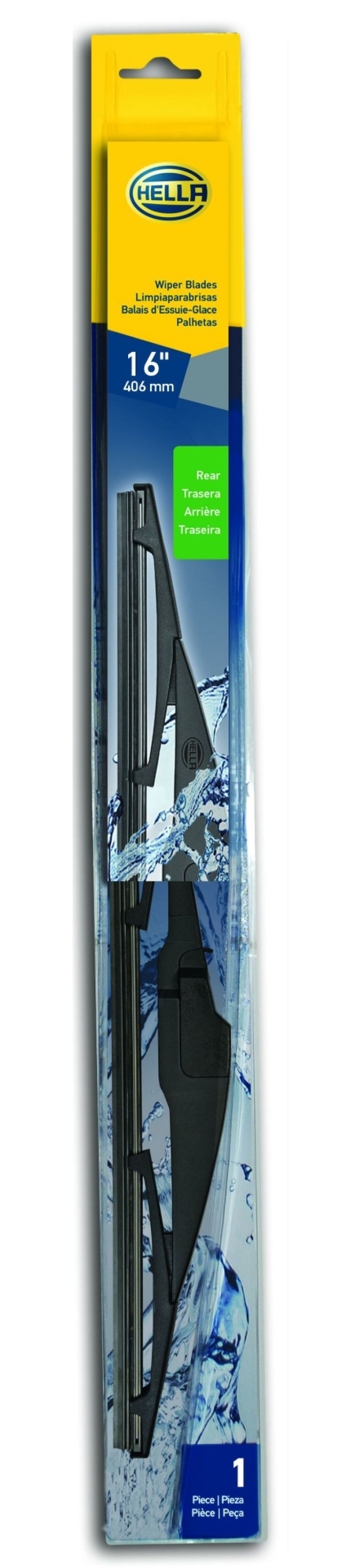 Picture of Hella Wiper Blades Rear Exterior Trim - 9XW398114016T