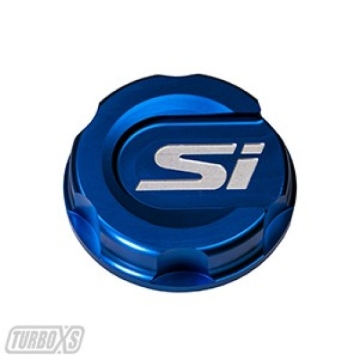 Picture of Turbo XS TXS Oil Caps - HC-OC-BLU-SI