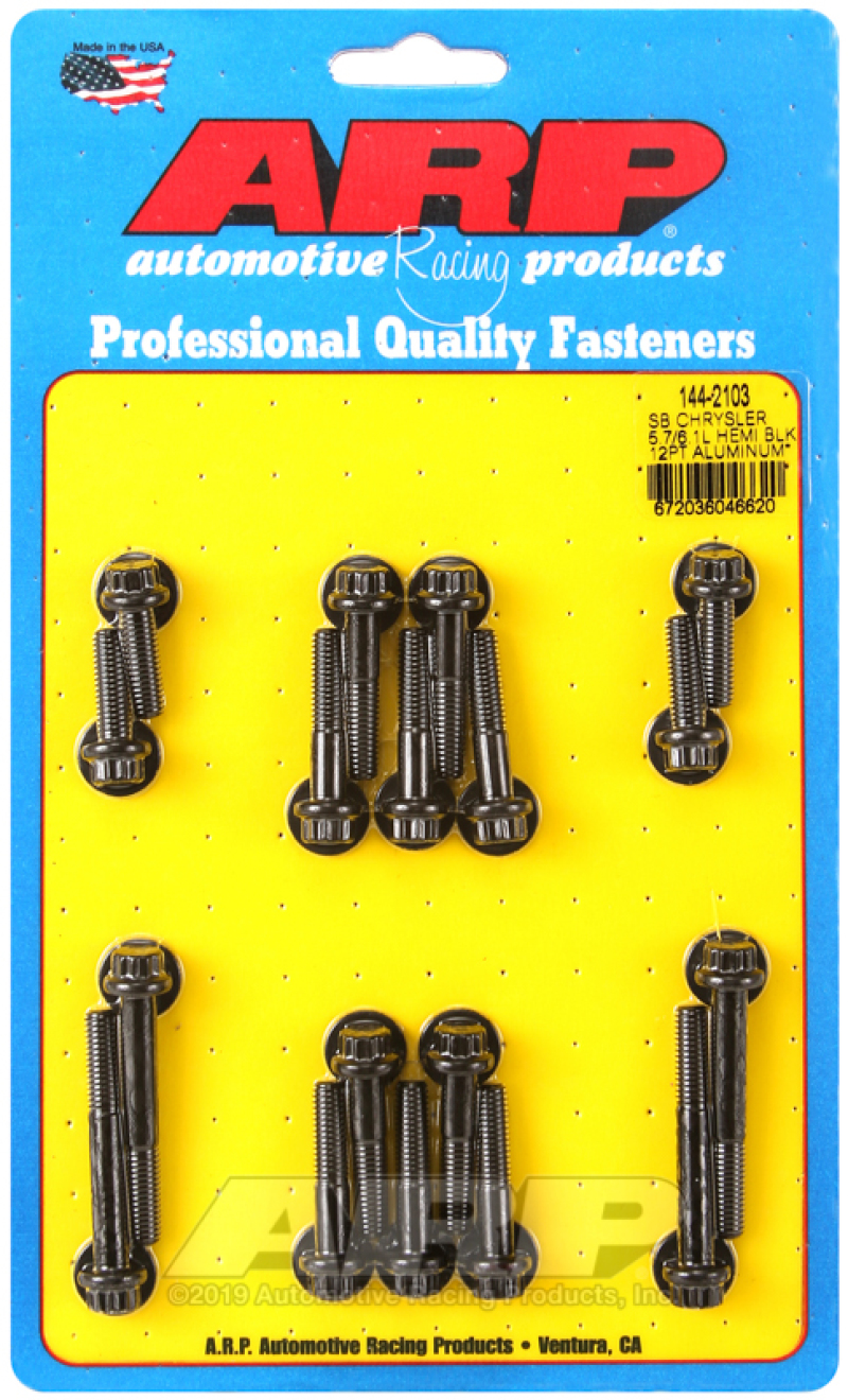 Picture of ARP Intake Manifold Bolt Kits Hardware Kits - 144-2103