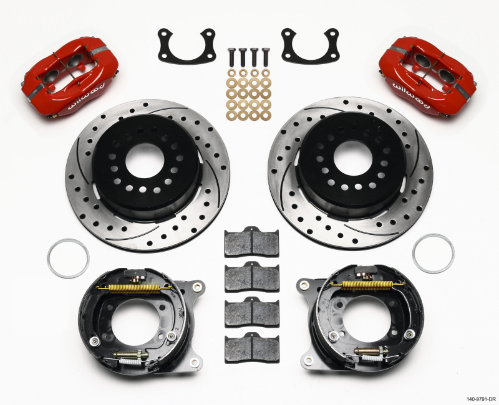Picture of Wilwood WIL Dynalite Brake Kit Front Big Brake Kits - 140-9791-DR