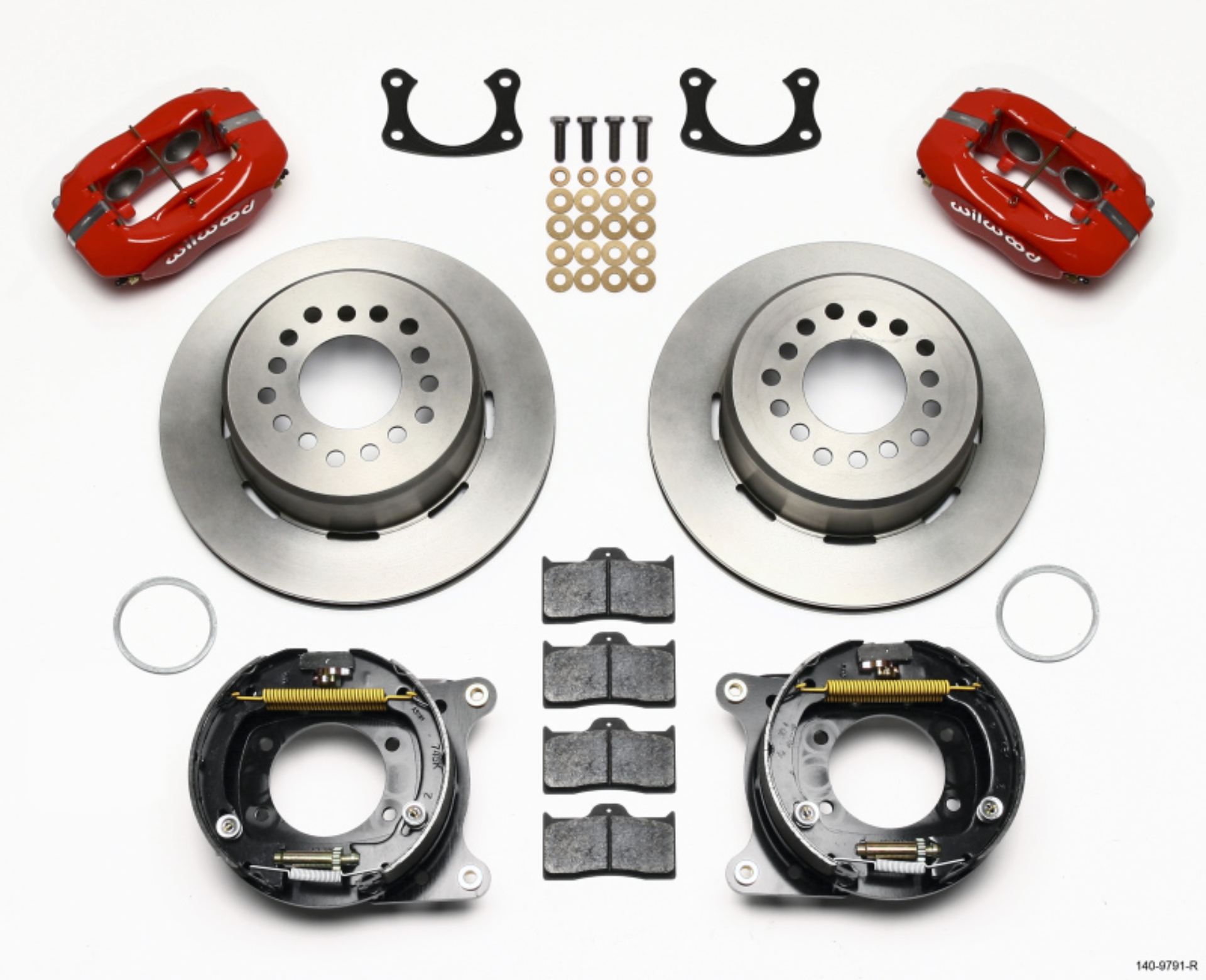 Picture of Wilwood WIL Dynalite Brake Kit Front Big Brake Kits - 140-9791-R