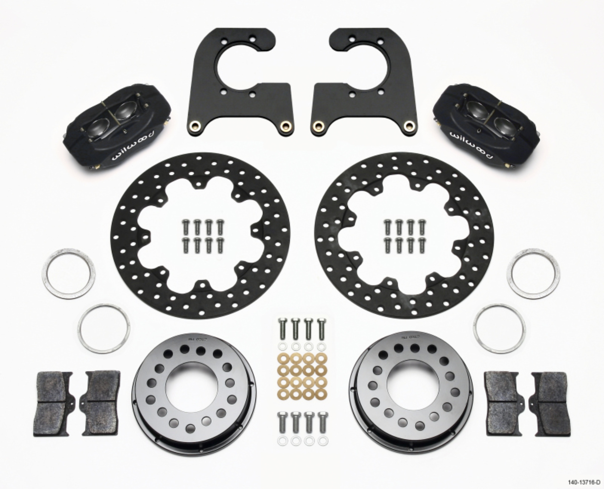Picture of Wilwood WIL Dynalite Brake Kit Rear Big Brake Kits - 140-13716-D