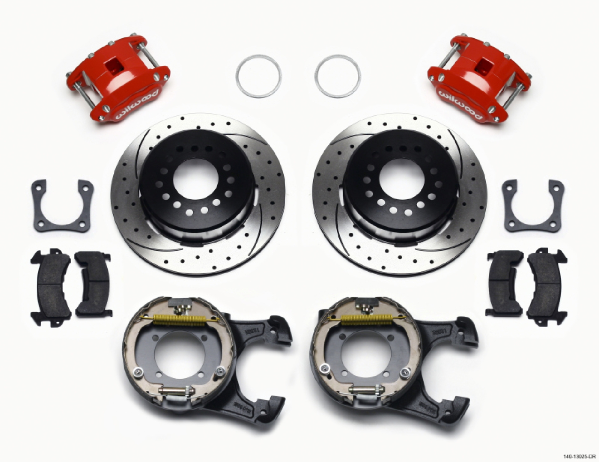 Picture of Wilwood WIL D154 Brake Kit Big Brake Kits - 140-13025-DR